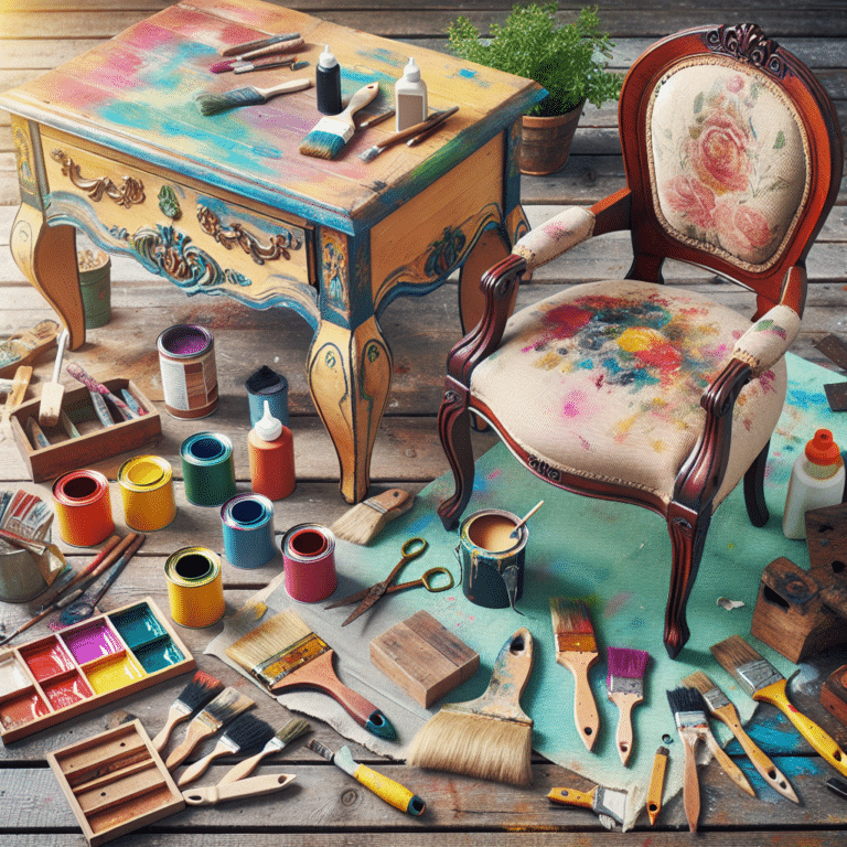 Breathing New Life into Old Furniture: Amazing Upcycling Ideas