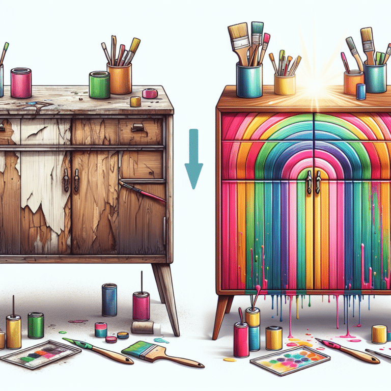 Creative Upcycling: Transforming Old Furniture into Chic Pieces