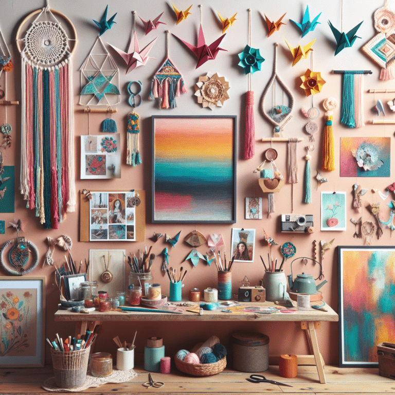 Get Creative with DIY Wall Decoration Projects