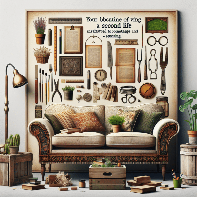 Creative Ways to Upcycle Your Old Couch