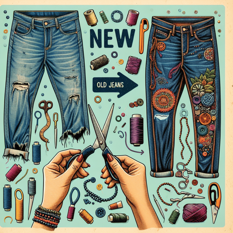 Giving Old Jeans a New Lease of Life: Upcycling Ideas