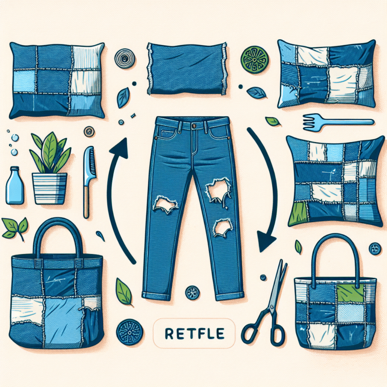 Giving Old Jeans a New Lease of Life: Upcycling Ideas