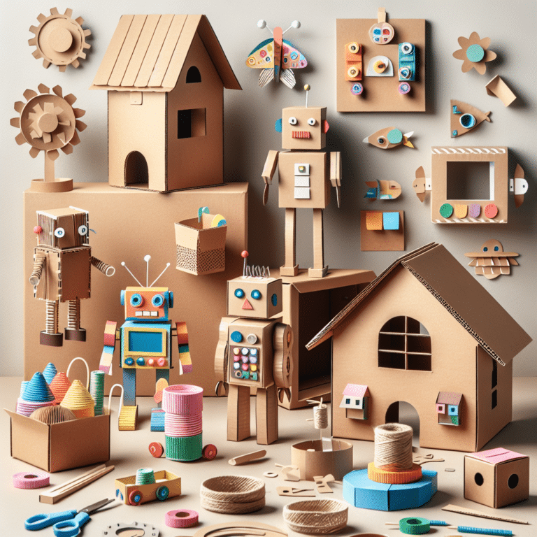 Crafting with Cardboard: Beginner-friendly Projects