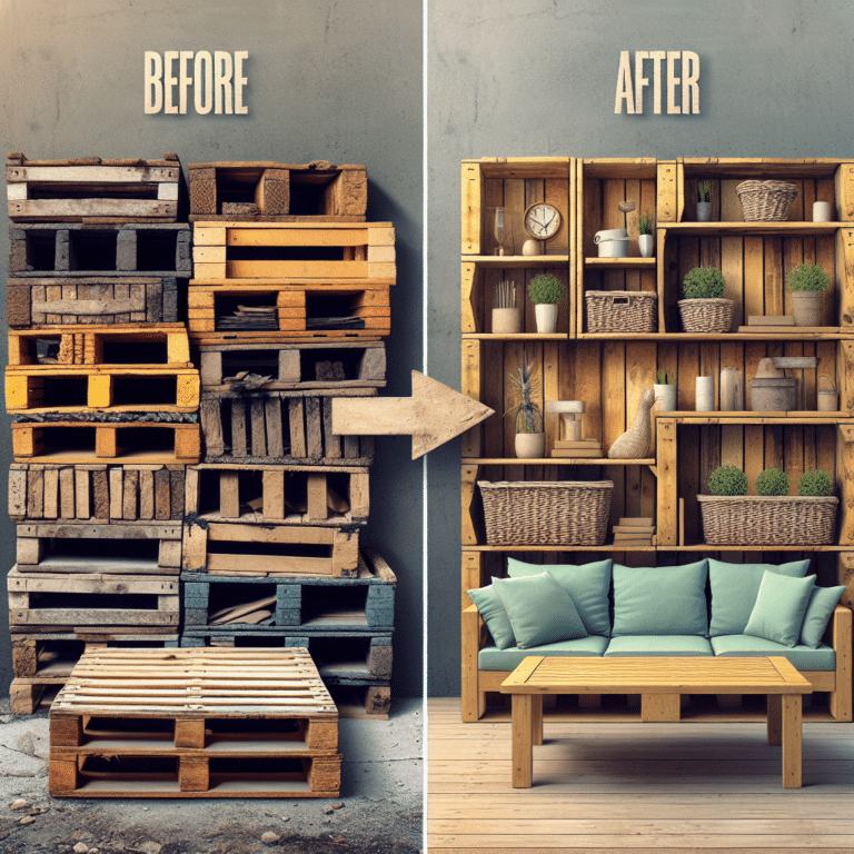 Upcycling Wood Pallets: Making the Old New Again