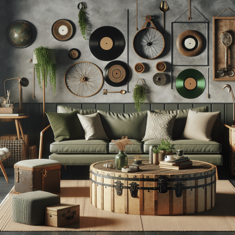 Eco Chic: Upcycling Your Way to Sustainable Home Decor