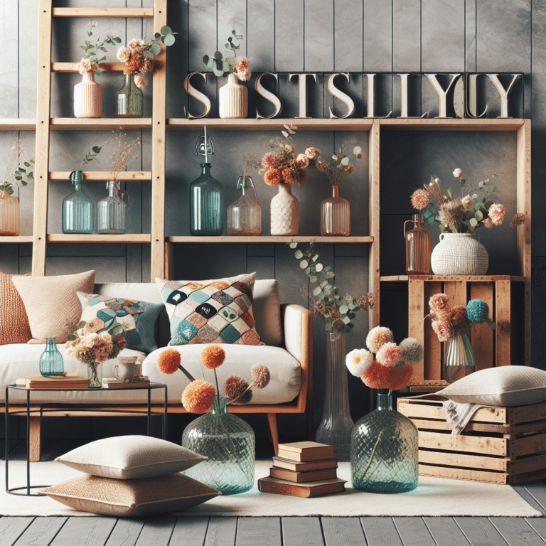 Stylish Sustainability: Upcycling Home Accessories