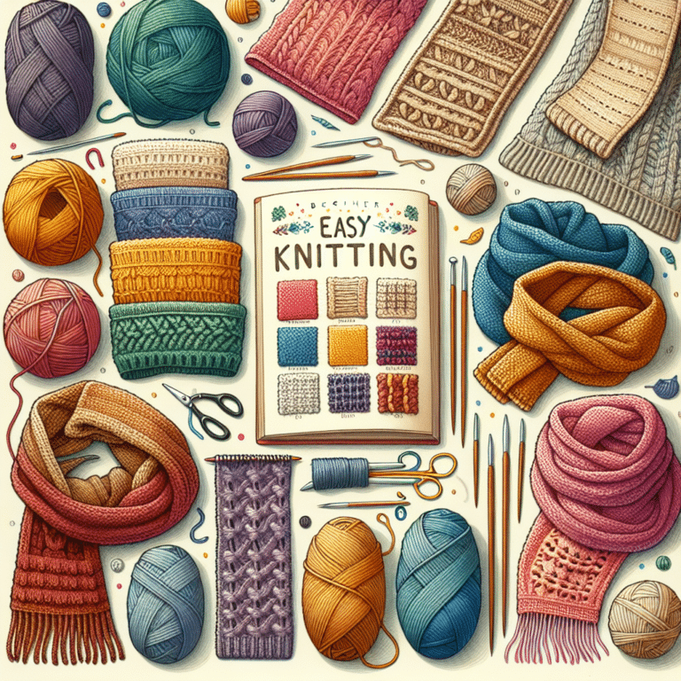 Easy Knitting: Scarf Ideas for Beginners