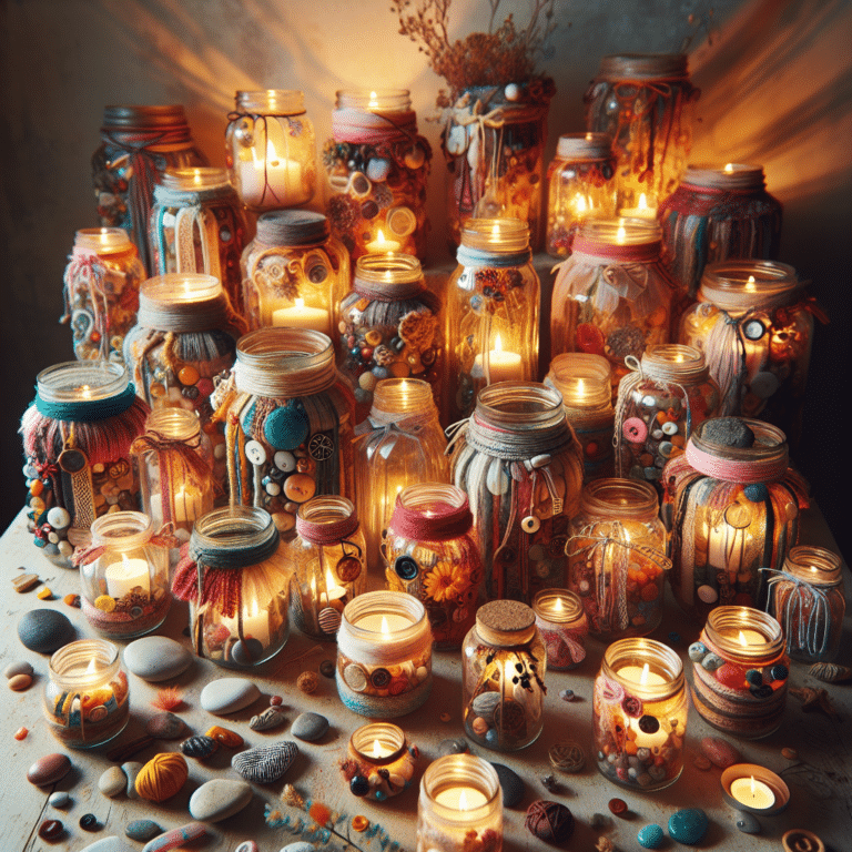 Breathing New Life into Glass Jars: DIY Crafts