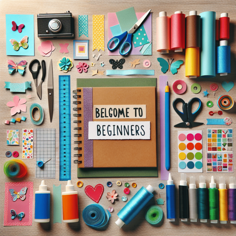 Scrapbooking 101: DIY Ideas for Beginners".