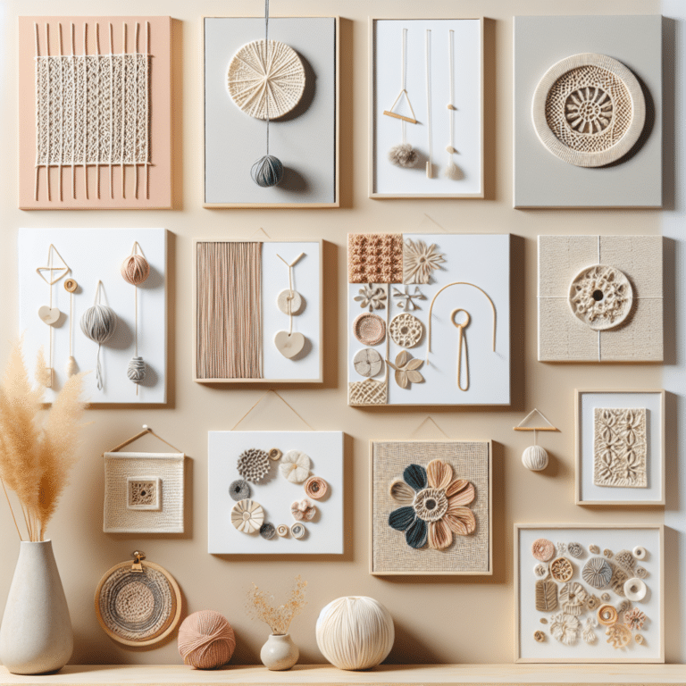 Handmade Wall Art: Easy Projects for Beginners