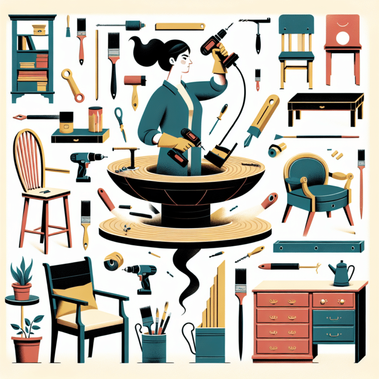 DIY Empowerment: Upcycling Your Old Furniture