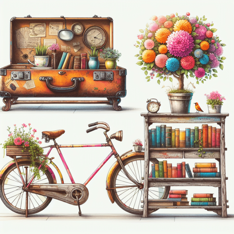 Turning Old Objects into Novel Creations: Creative Reuse Ideas