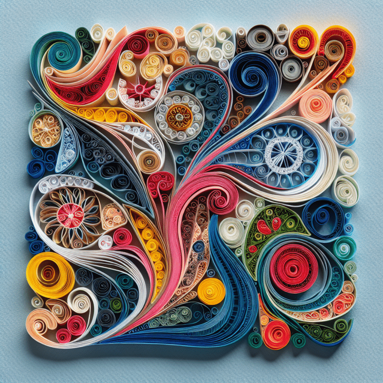 DIY Paper Quilling Art